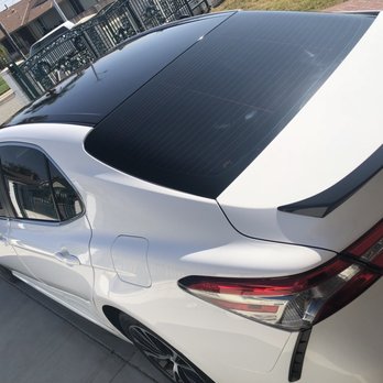 Element 6 Design - 2018 Camry roof wrap and spoiler wrap - Auto Customization Near Me - Rowland Heights, California