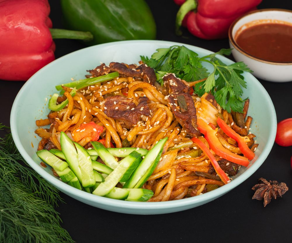 Food from Arzan Cafe