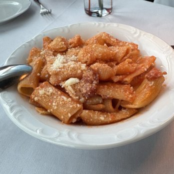 Tre Dita - Rigatoni con Guanciale e Pomodorini - Italian Near Me - Chicago, Illinois