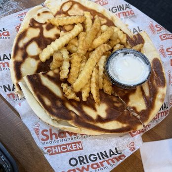 Original Shawarma - Chicken volcano - Mediterranean Near Me - Plano, Texas