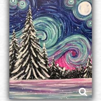 Pinot's Palette - The painting I chose from the art gallery choices. - Paint & Sip Near Me - Elk Grove, California Pinot's Palette - The painting I chose from the art gallery choices. - Paint & Sip Near Me - Elk Grove, California
