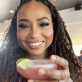 Village Corner Comfort Kitchen & Bar - Coconut Daquiri, smiling because I hadn't yet tasted it. - Southern Near Me - CONCORD, North Carolina Village Corner Comfort Kitchen & Bar - Coconut Daquiri, smiling because I hadn't yet tasted it. - Southern Near Me - CONCORD, North Carolina