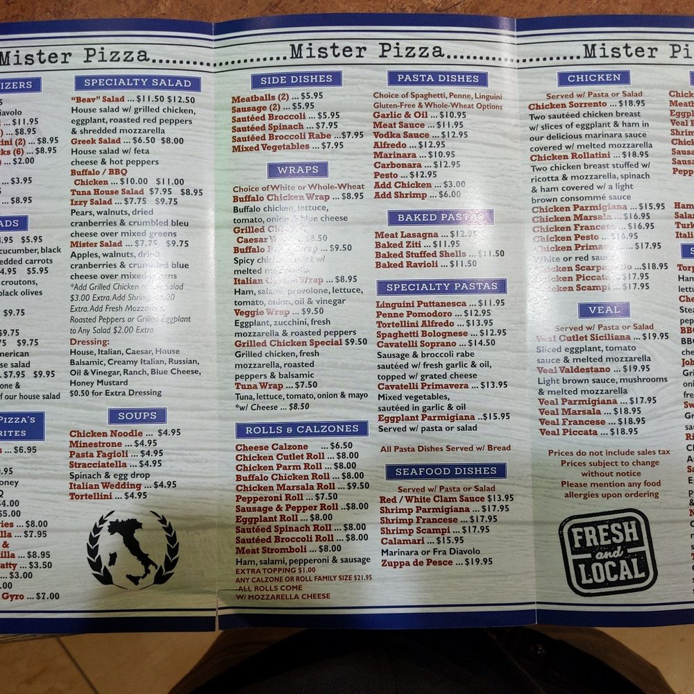 Mister Pizza - Pizza Near Me - Newburgh, New York Mister Pizza - Pizza Near Me - Newburgh, New York