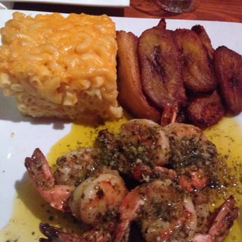 Sugarcane - Jambalaise Shrimp which mac and cheese and plantains - Caribbean Near Me - Brooklyn, New York Sugarcane - Jambalaise Shrimp which mac and cheese and plantains - Caribbean Near Me - Brooklyn, New York