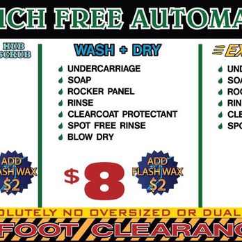 Bulldog Carwash - Touch Free Automatic Menu - Car Wash Near Me - Mesquite, Nevada Bulldog Carwash - Touch Free Automatic Menu - Car Wash Near Me - Mesquite, Nevada