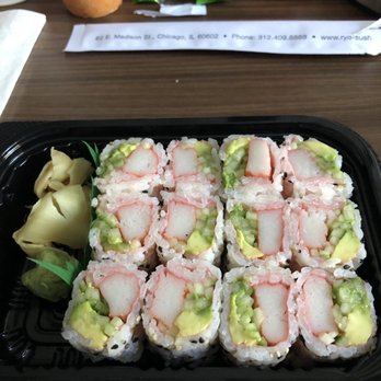 Ryo Sushi - California Roll - Sushi Bars Near Me - Chicago, Illinois Ryo Sushi - California Roll - Sushi Bars Near Me - Chicago, Illinois