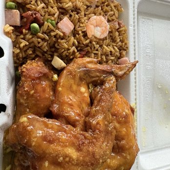 China Taste - Honey garlic wings and House Special Fried Rice - Chinese Near Me - Pembroke Pines, Florida China Taste - Honey garlic wings and House Special Fried Rice - Chinese Near Me - Pembroke Pines, Florida