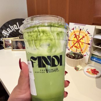 Findi Coffee  - Matcha Einspanner - Cafes Near Me - Santa Ana, California