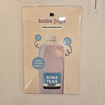 Snoice - On the go Boba tea - Bubble Tea Near Me - Spring Valley, California