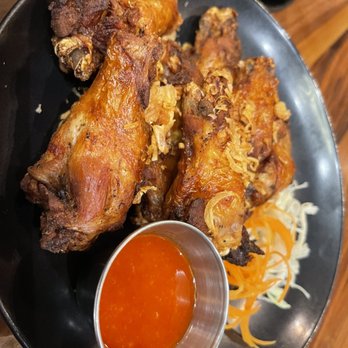 Spicy Shallot - Chicken Wings - Thai Near Me - Elmhurst, New York Spicy Shallot - Chicken Wings - Thai Near Me - Elmhurst, New York