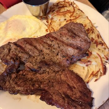 Fairway Cafe - The steak was just ok - New American Near Me - San Jacinto, California