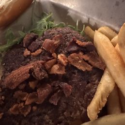 Dry burger