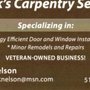 Chuck's Carpentry Services
