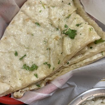 Himalayan Bistro Oceanside - Garlic cheese naan - Indian Near Me - Oceanside, California