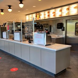 Order pickup area