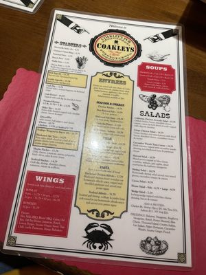 Menu photo 1 Coakley's Pub Havre de Grace, MD