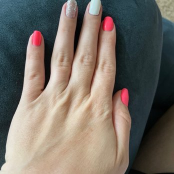 Sky Nails Lounge - Gel set on natural nails - Nail Salons Near Me - Midland, Texas