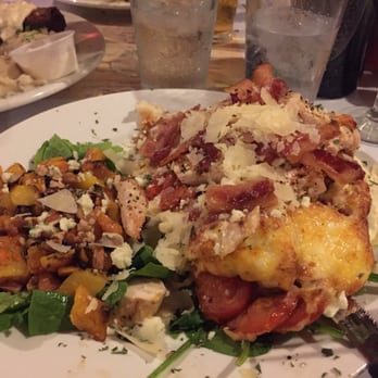 Wildflower Cafe - Loaded tomato pie with bacon added & butternut squash on the side. HIGHLY RECOMMENDED!!!! - New American Near Me - Mentone, Alabama Wildflower Cafe - Loaded tomato pie with bacon added & butternut squash on the side. HIGHLY RECOMMENDED!!!! - New American Near Me - Mentone, Alabama