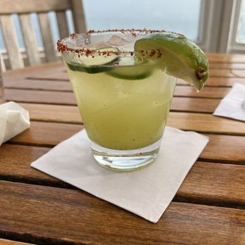 Duke's Malibu - Spicy Cucumber Margarita - New American Near Me - Malibu, California Duke's Malibu - Spicy Cucumber Margarita - New American Near Me - Malibu, California