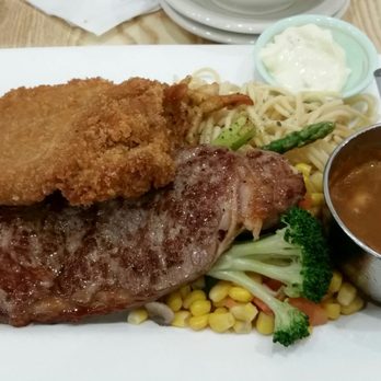 Van Tea Cafe - 3 meat dinner combo - Hong Kong Style Cafe Near Me - Vancouver, British Columbia Van Tea Cafe - 3 meat dinner combo - Hong Kong Style Cafe Near Me - Vancouver, British Columbia