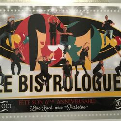 Le Bistrologue - Anniversaire samedi 21 octobre 2017