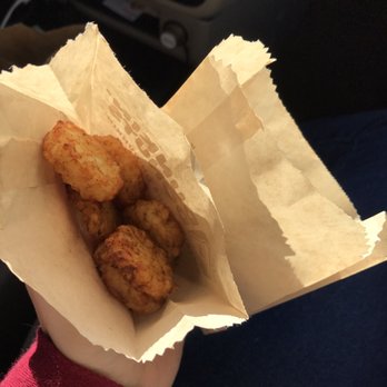 Dunkin' - Ordered hash browns ($2.39) and got 6 pathetic quarter size pieces. - Donuts Near Me - Midlothian, Virginia