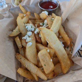 Oren's Hummus - Garlic Feta Fries - Mediterranean Near Me - Cupertino, California Oren's Hummus - Garlic Feta Fries - Mediterranean Near Me - Cupertino, California