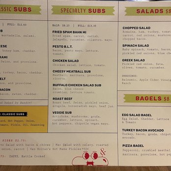 Ampersandwich - Menu - Sandwiches Near Me - Birmingham, Alabama