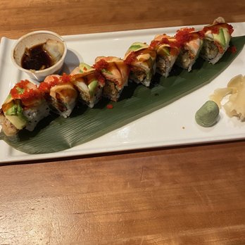 Sushi Koya - American dream roll, has soft shell crab - Sushi Bars Near Me - Uncasville, Connecticut Sushi Koya - American dream roll, has soft shell crab - Sushi Bars Near Me - Uncasville, Connecticut