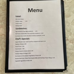 V8 Kitchen - Menu