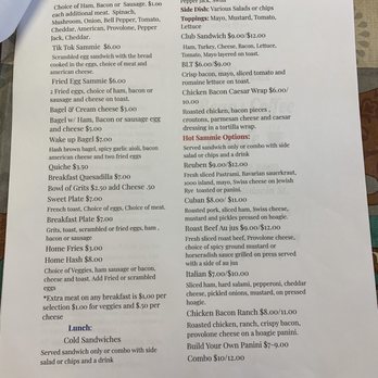 Sweet Beans Coffee and Cafe' - Breakfast menu - Coffee & Tea Near Me - Marianna, Florida