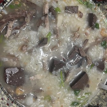 Lowell Restaurant - Baw baw Cheang jrouk extra meat - rice porridge - Cambodian Near Me - Lowell, Massachusetts Lowell Restaurant - Baw baw Cheang jrouk extra meat - rice porridge - Cambodian Near Me - Lowell, Massachusetts