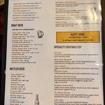 Jack's Bar & Grill - Menu - American Near Me - Templeton, California Jack's Bar & Grill - Menu - American Near Me - Templeton, California