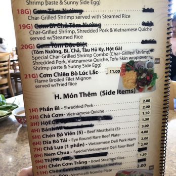 Banh Cuon Hoa - 01/19/20 menu - Vietnamese Near Me - Houston, Texas