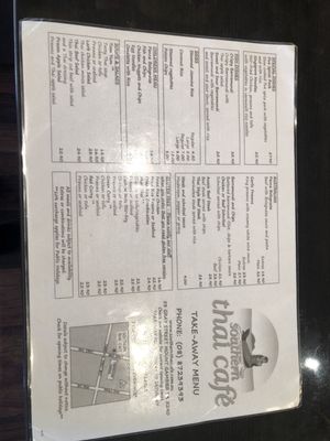 Menu photo 1 southern thai cafe Mount Gambier, SA
