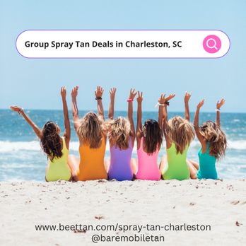 Bare Mobile Tanning - Contact us for Group Tan Special Rates! - Spray Tanning Near Me