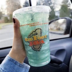 Bigfoot Java - Kiwi redbull spritzer with SHIMMER