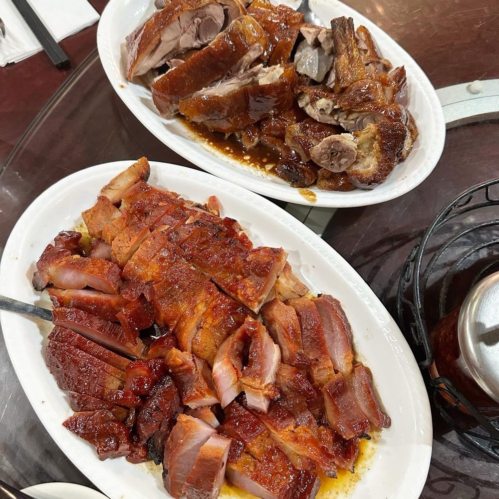 GuangDong Taste - Char Siu (front) and Roasted Duck - Cantonese Near Me - Virginia Beach, Virginia GuangDong Taste - Char Siu (front) and Roasted Duck - Cantonese Near Me - Virginia Beach, Virginia