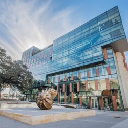 Dell Medical School - DMS Health Learning Building at 15th & Red River, pic courtesy of Dell Medical School. Nourish Cafe is there on the right 1st floor corner.