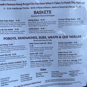 Noah's Ark Bar & Grill - Seafood Near Me - Bacliff, Texas Noah's Ark Bar & Grill - Seafood Near Me - Bacliff, Texas