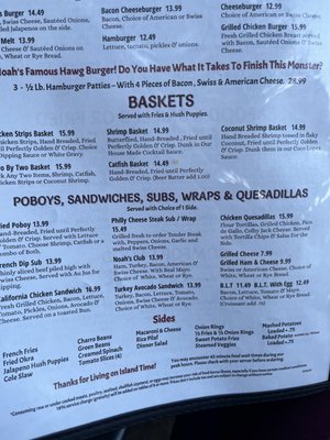 Menu photo 6 Noah's Ark Bar & Grill Bacliff, TX Menu photo 6 Noah's Ark Bar & Grill Bacliff, TX