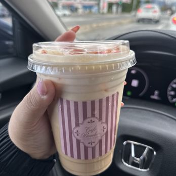 Cafe Bombon - Strawberry biscoff coffee - Coffee & Tea Near Me - West Covina, California