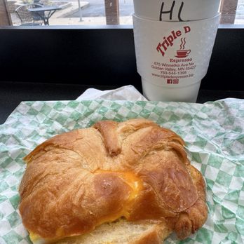 Triple D Espresso - Egg and Cheese Sandwich - Coffee & Tea Near Me - Golden Valley, Minnesota Triple D Espresso - Egg and Cheese Sandwich - Coffee & Tea Near Me - Golden Valley, Minnesota
