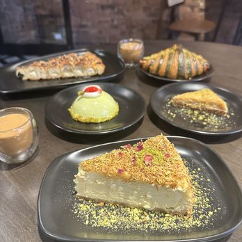 Moka & Co - dessert spread - Coffee & Tea Near Me - Queens, New York Moka & Co - dessert spread - Coffee & Tea Near Me - Queens, New York