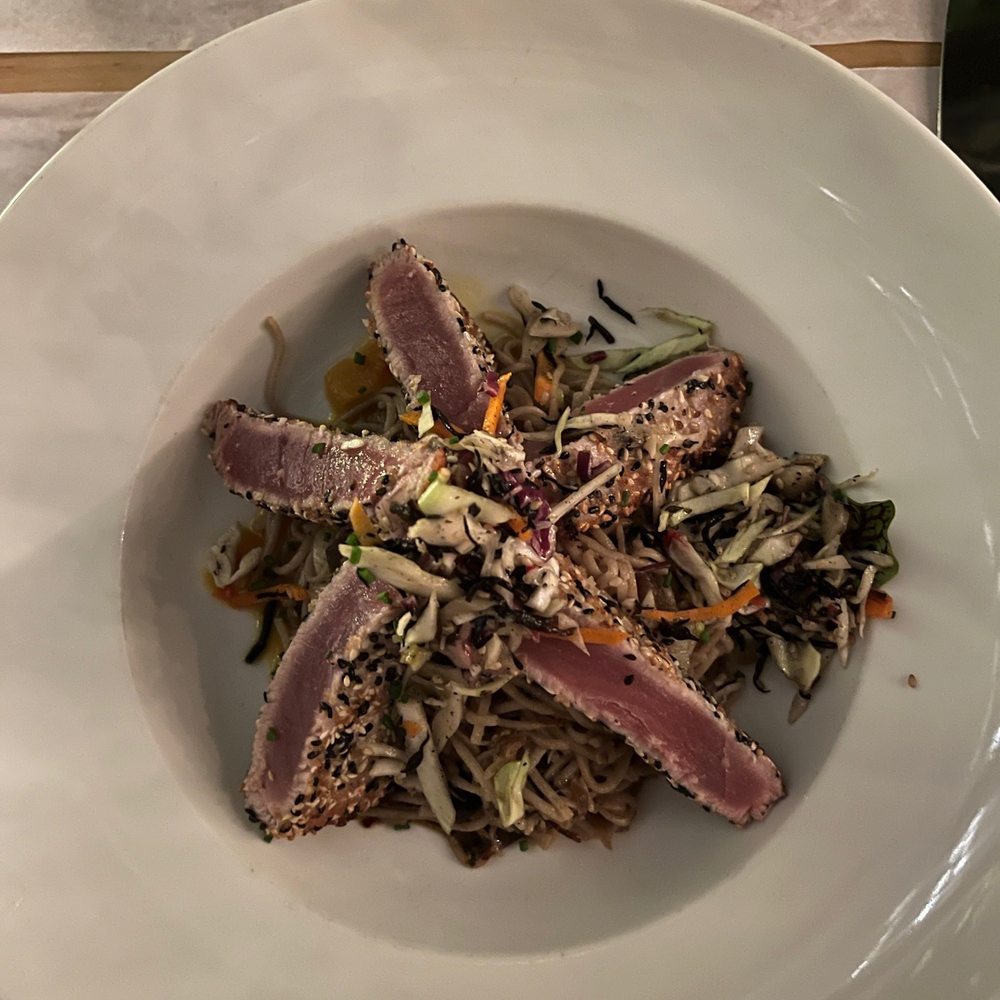 Zoubi - Grilled Citrus Marinated Tuna - New American Near Me - New Hope, Pennsylvania Zoubi - Grilled Citrus Marinated Tuna - New American Near Me - New Hope, Pennsylvania