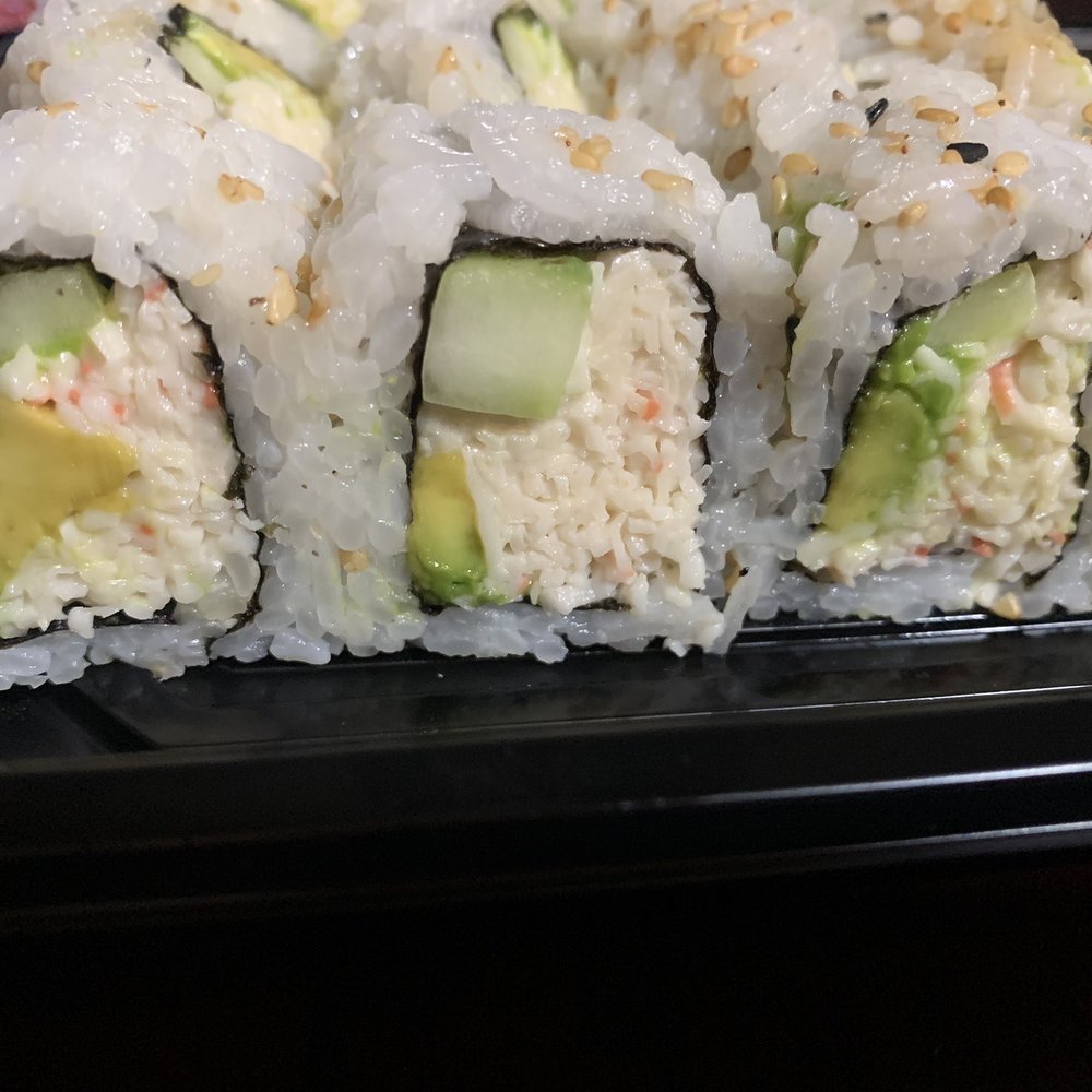 Seaward Sushi - Close up of California roll - Sushi Bars Near Me - Ventura, California Seaward Sushi - Close up of California roll - Sushi Bars Near Me - Ventura, California