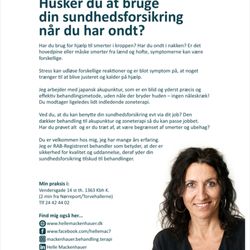 Mackenhauer Terapi - Husk din sundhedsforsikring