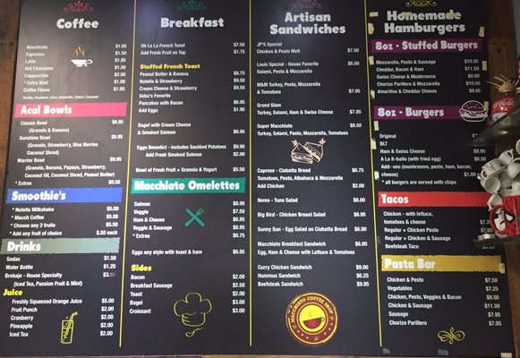 Menu photo 4 Macchiato Coffee Shop San Juan, PR Menu photo 4 Macchiato Coffee Shop San Juan, PR