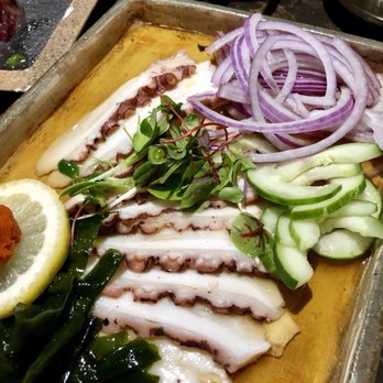 Anto - Octopus carpaccio - Korean Near Me - New York, New York