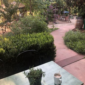 Flower Farm Cafe - picturesque setting from the porch - Coffee & Tea Near Me - Loomis, California